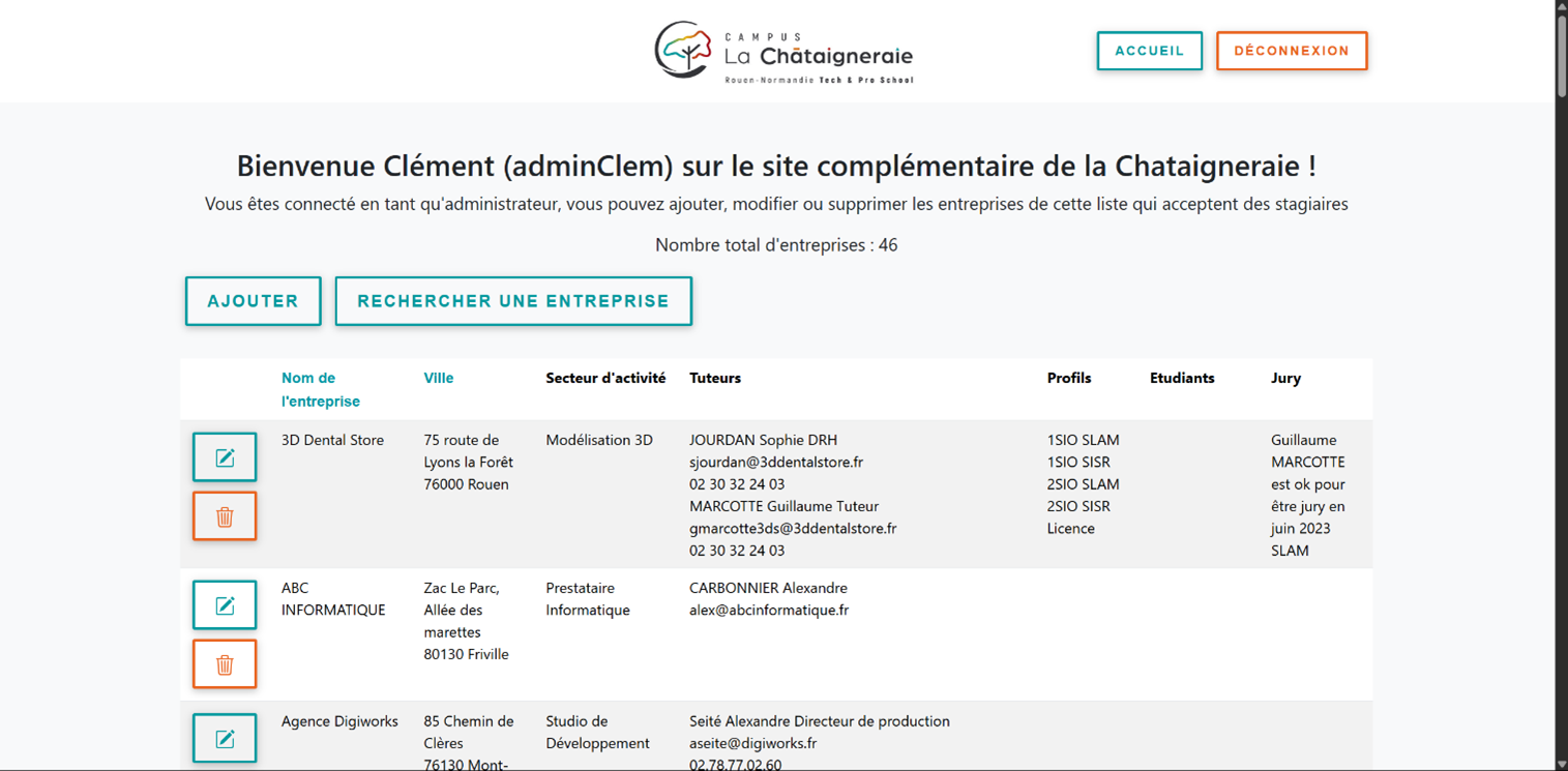 Projet Symfony BTS SIO